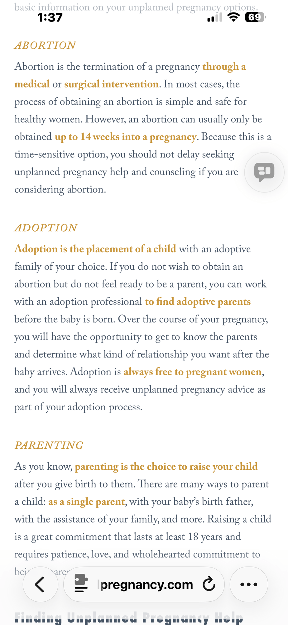 Unexpected Pregnancy, Fear, and the Gift of&nbsp;Life